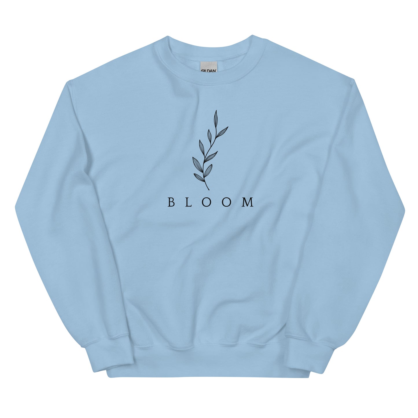 Bloom Floral Pastels Pullover Sweatshirt Unisex Sweatshirt Garden Growth