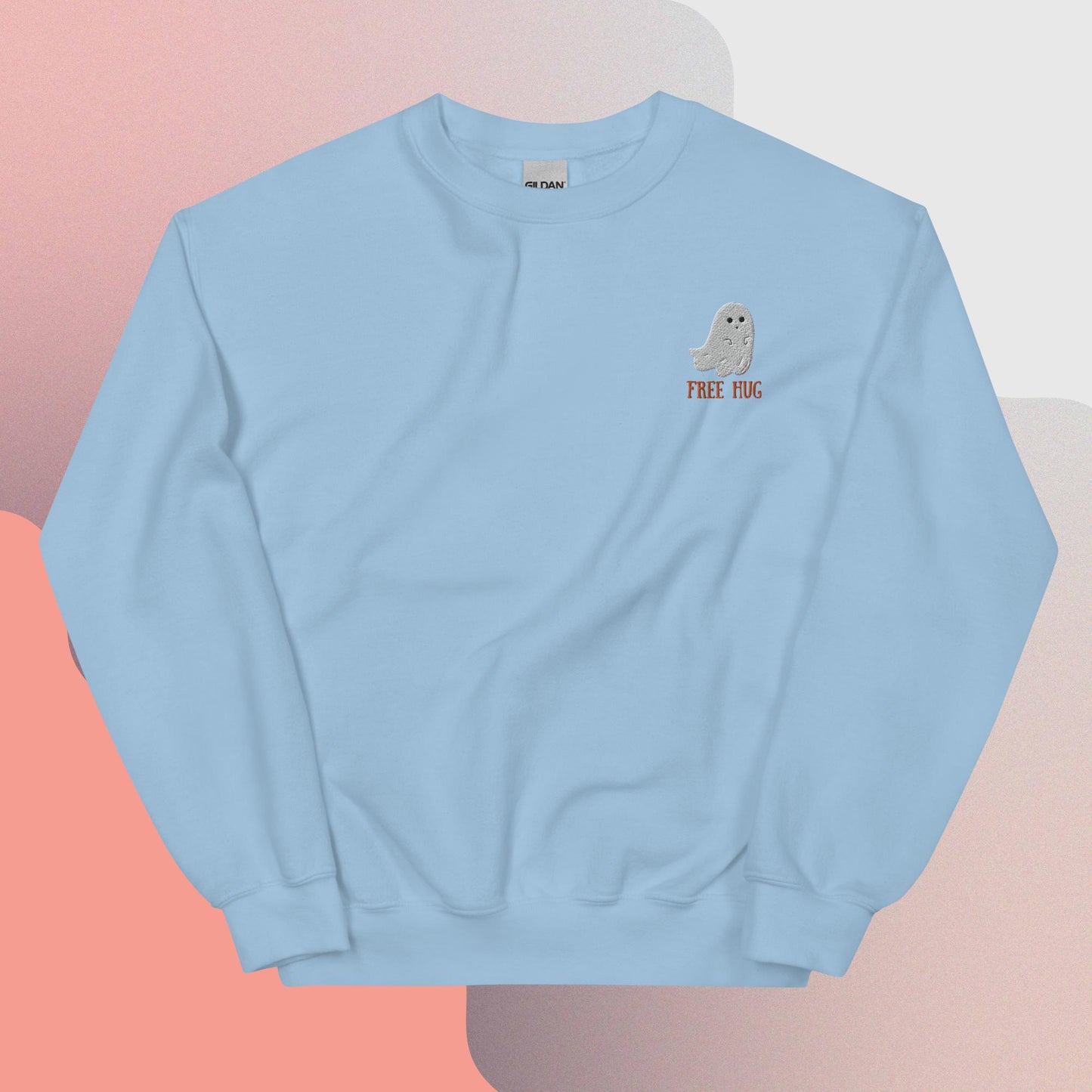 Boo Ghost Free Hugs - Unisex Sweatshirt Funny Cute Clothing