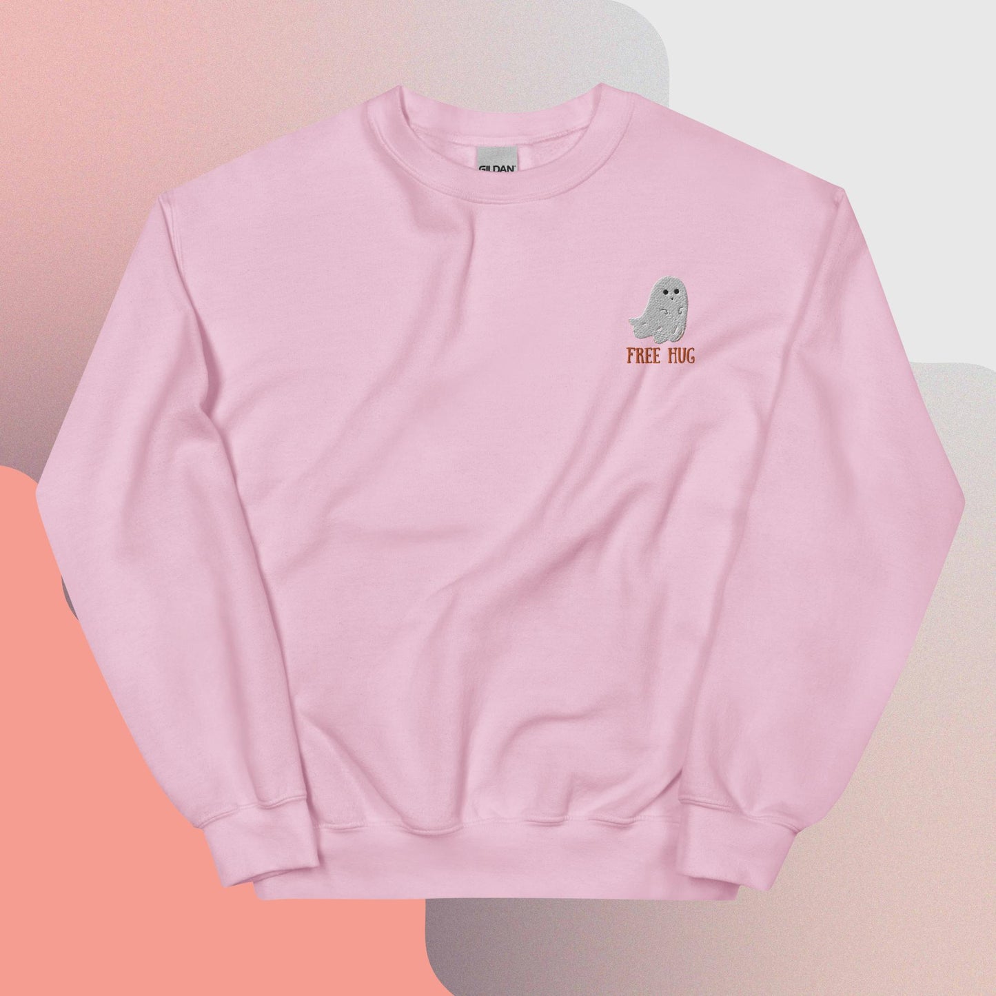 Boo Ghost Free Hugs - Unisex Sweatshirt Funny Cute Clothing