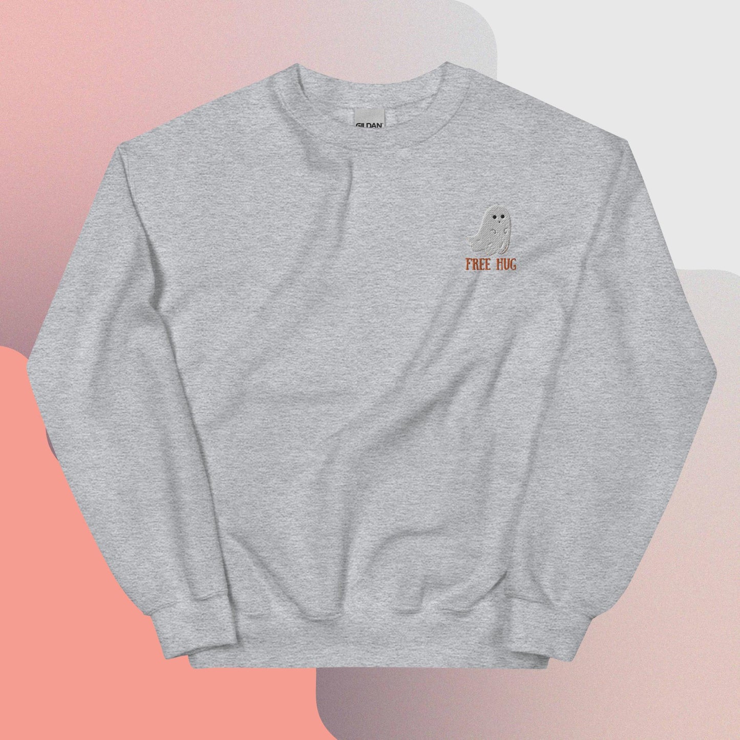 Boo Ghost Free Hugs - Unisex Sweatshirt Funny Cute Clothing