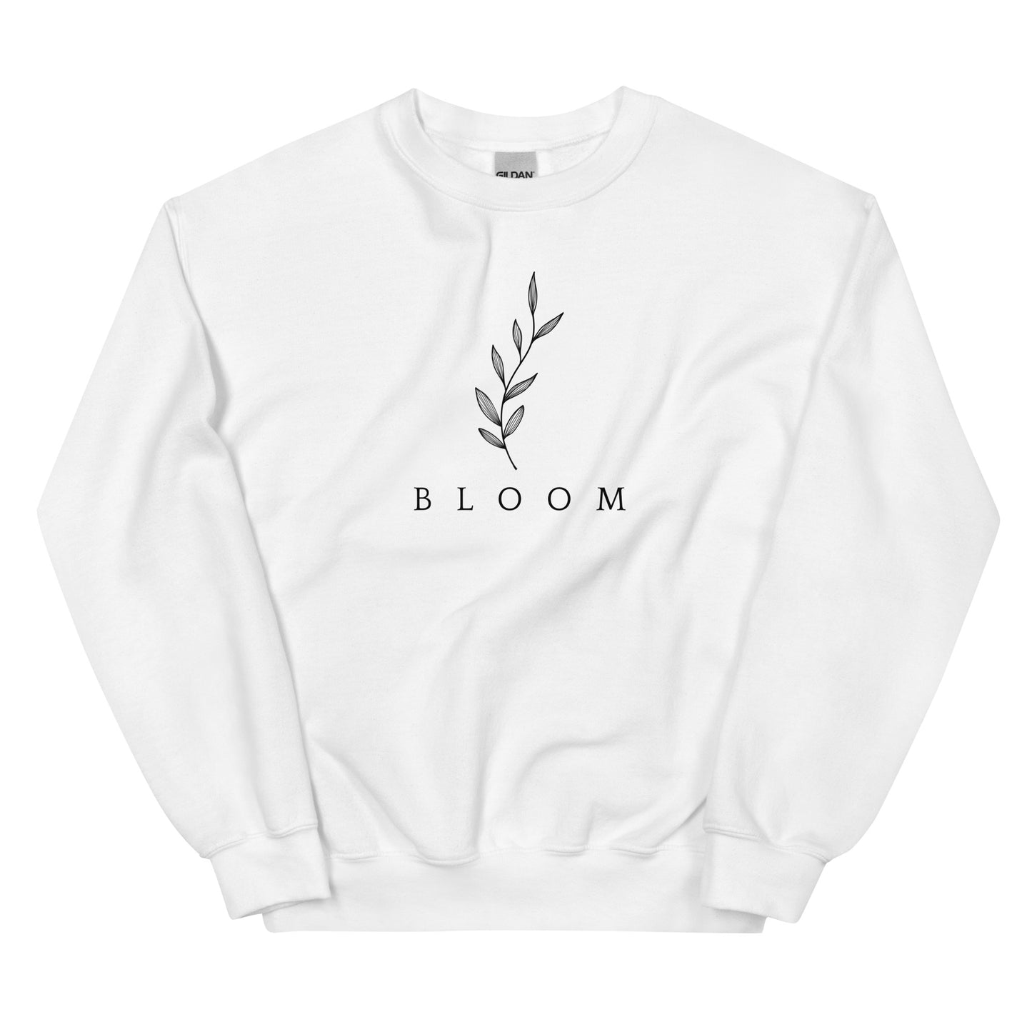 Bloom Floral Pastels Pullover Sweatshirt Unisex Sweatshirt Garden Growth